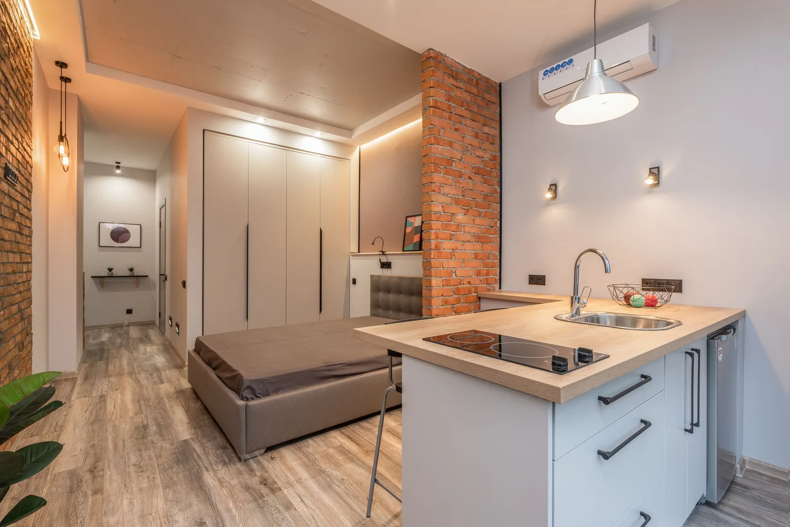 Kiralık 1+1 stüdyo, eşyalı
